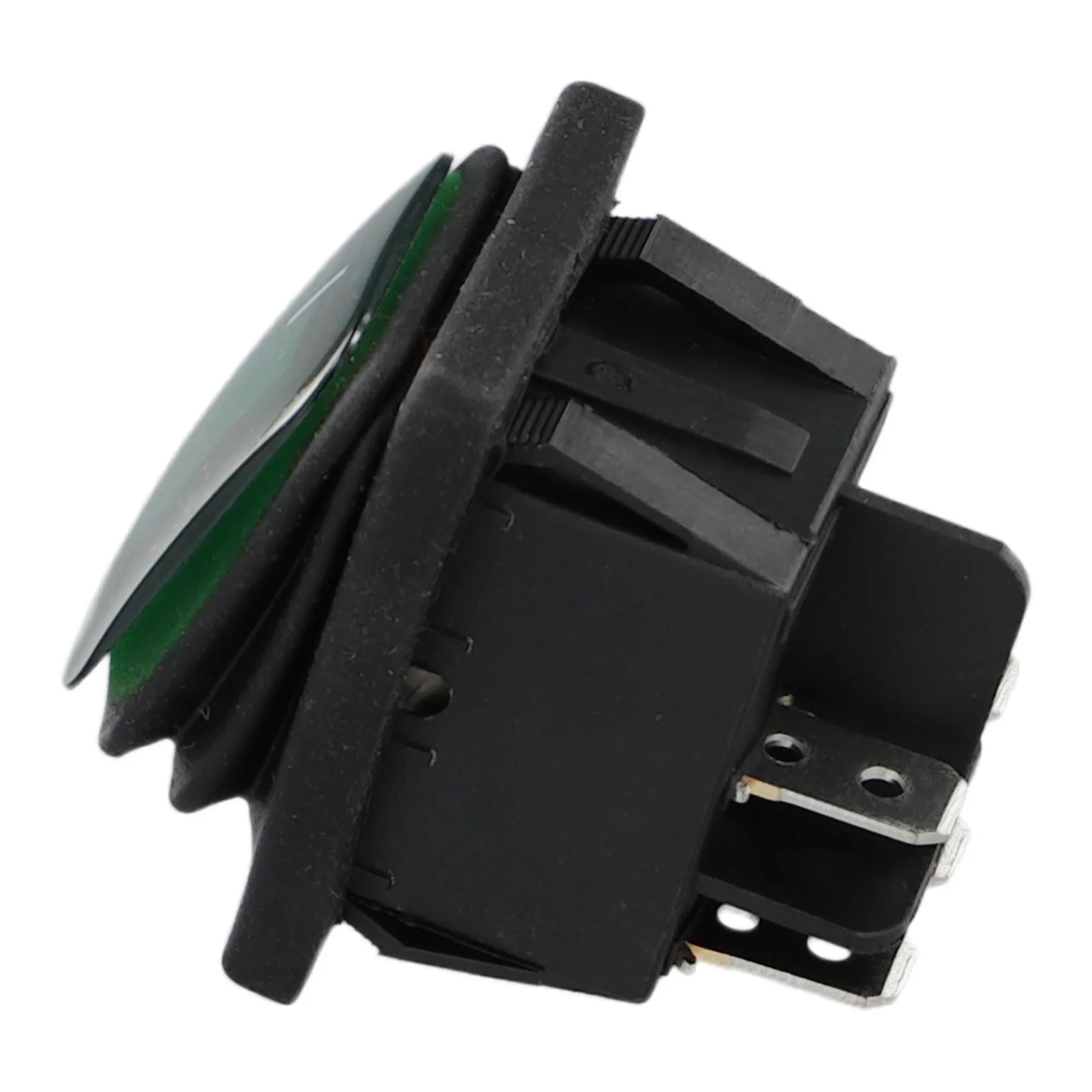 Interruptor de encendido basculante verde con luz, 12V/24V/220V, se adapta a muchas máquinas de automóviles, motocicletas y barcos