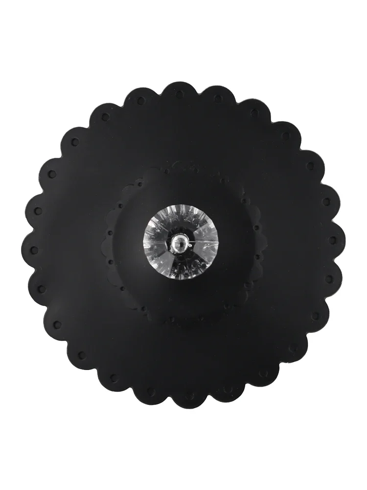 1 pz carino coperchio della tazza in silicone resistente al calore a prova di perdite coperchio della tazza di vetro coperchio della tazza tazza di caffè antipolvere tenere al caldo il silicone