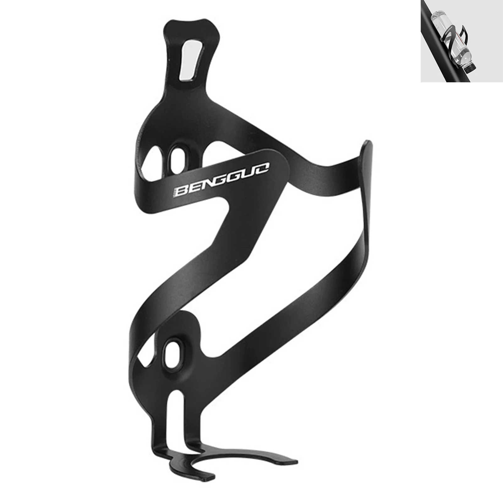 Bike Aluminium Bottle Holders Cage Easy Installation Stable Cycling Bottle Cage for Road Bikes and Mountain Bikes Kettle Rack