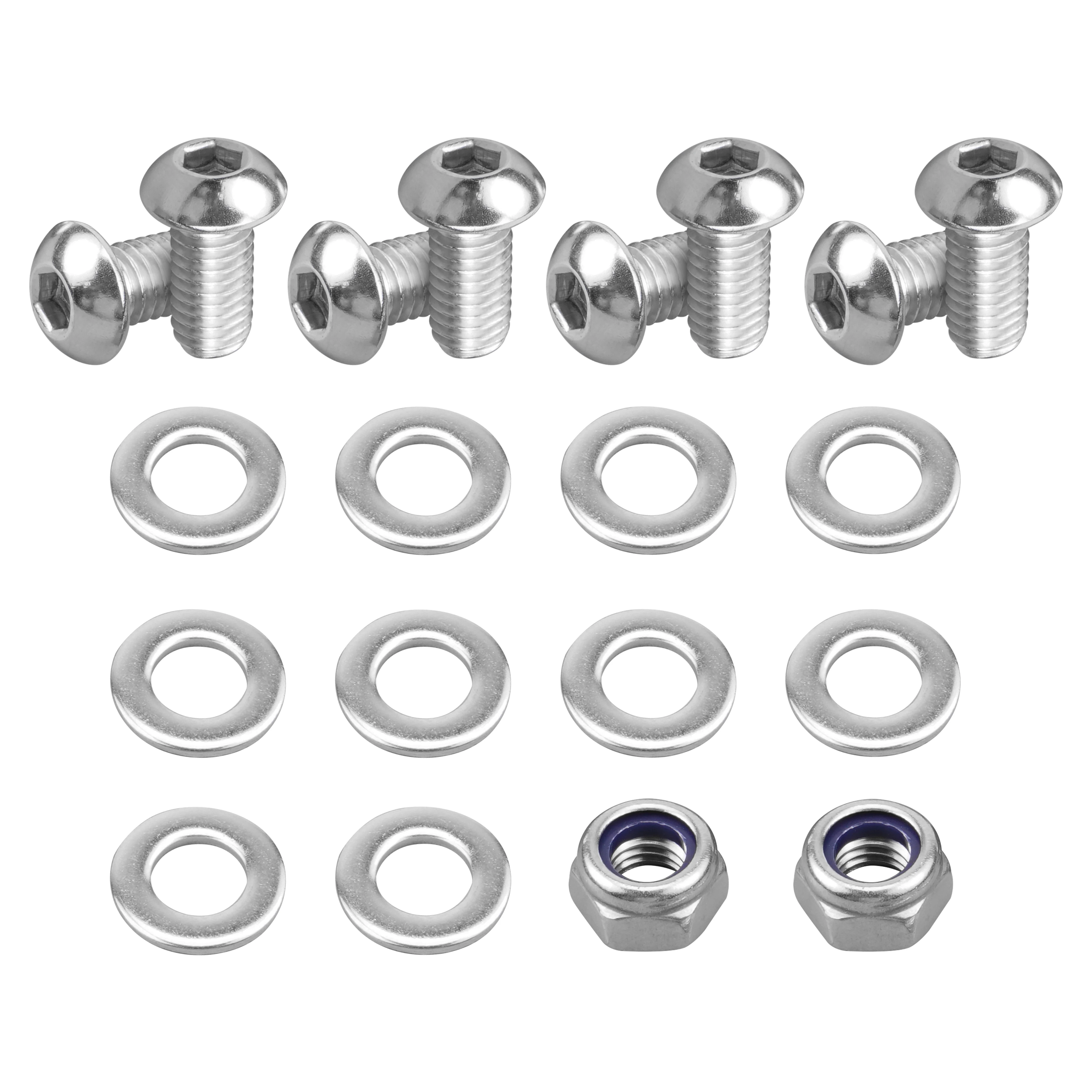 ATV Front & Rear Bumper Bolts Screws For Yamaha Banshee 350 YFZ350 1987-1998 2000-2006 YFZ350SE YFZ350SP Stainless Steel Parts