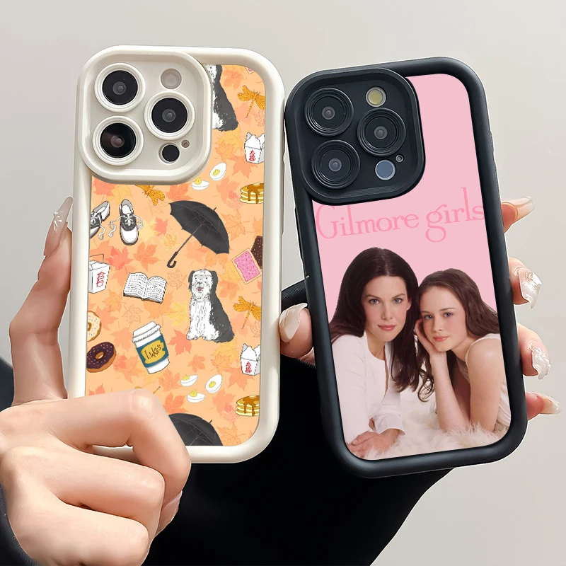 Gilmore Girls Sky Eye Stairs Soft Silicone Phone Case For Apple iPhone 12 13 Mini 11 14 15 16 Pro Max 7 8 Plus