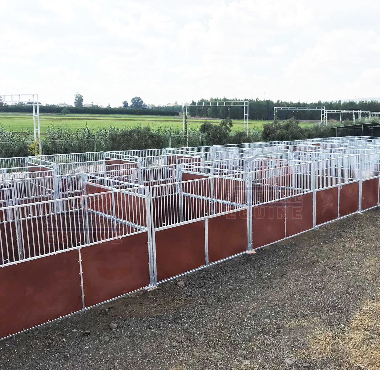 

Сборная коробка для лошадей, стабильное оборудование для лошадей, мобильный киоск для лошадей