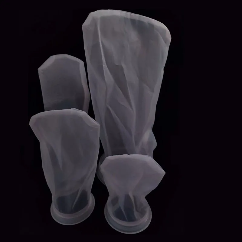 1pcs Super Fine Aquarium Filter Bag with Frame Washable Reusable Mesh Foam Carpet Sock Bag for Fish Marine Filtration System