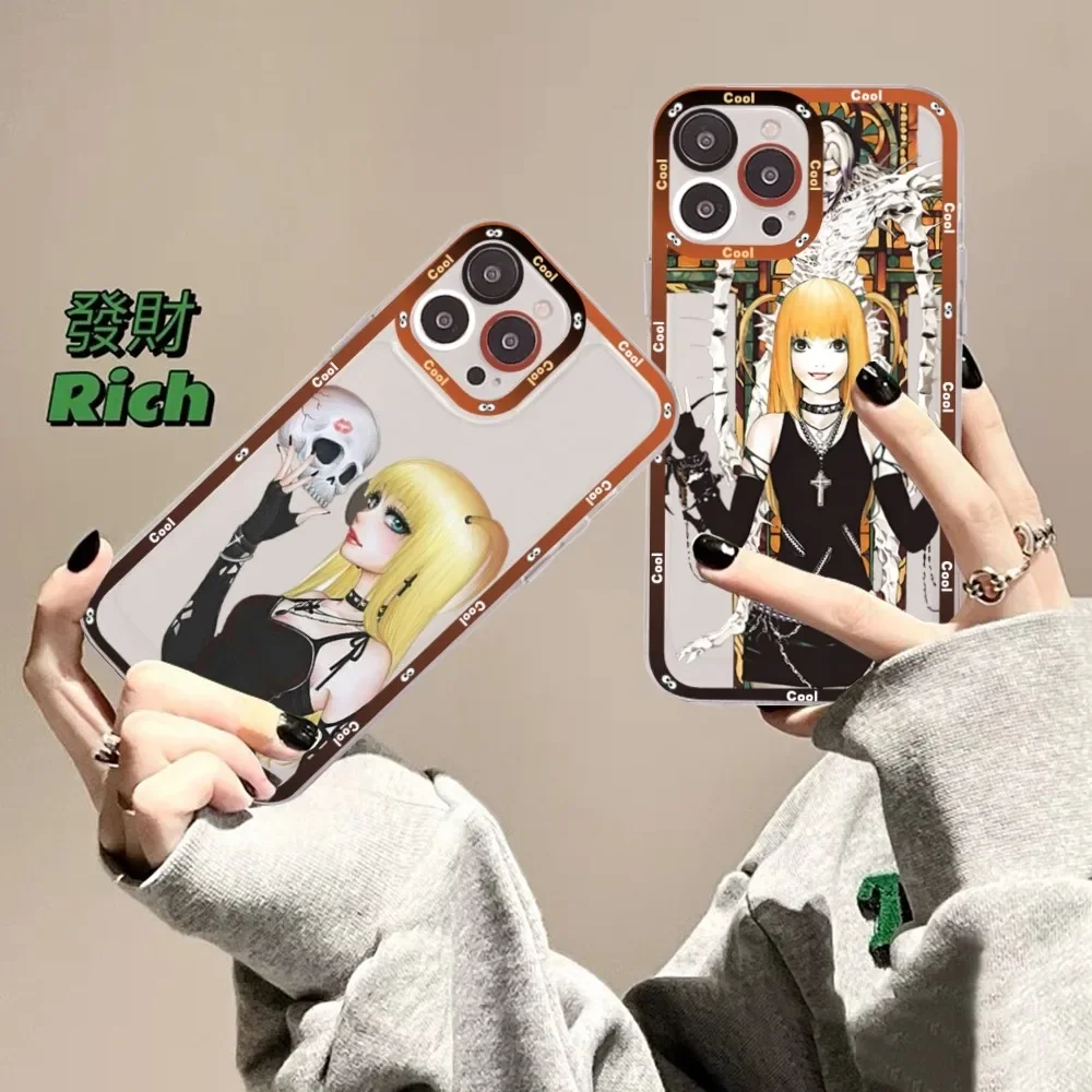 Death Note Misa Amane Phone Case For Samsung A 10 20 30 70 13 21 32 72 22 51 52 53 71 73 32 4g 32 5g Fundas