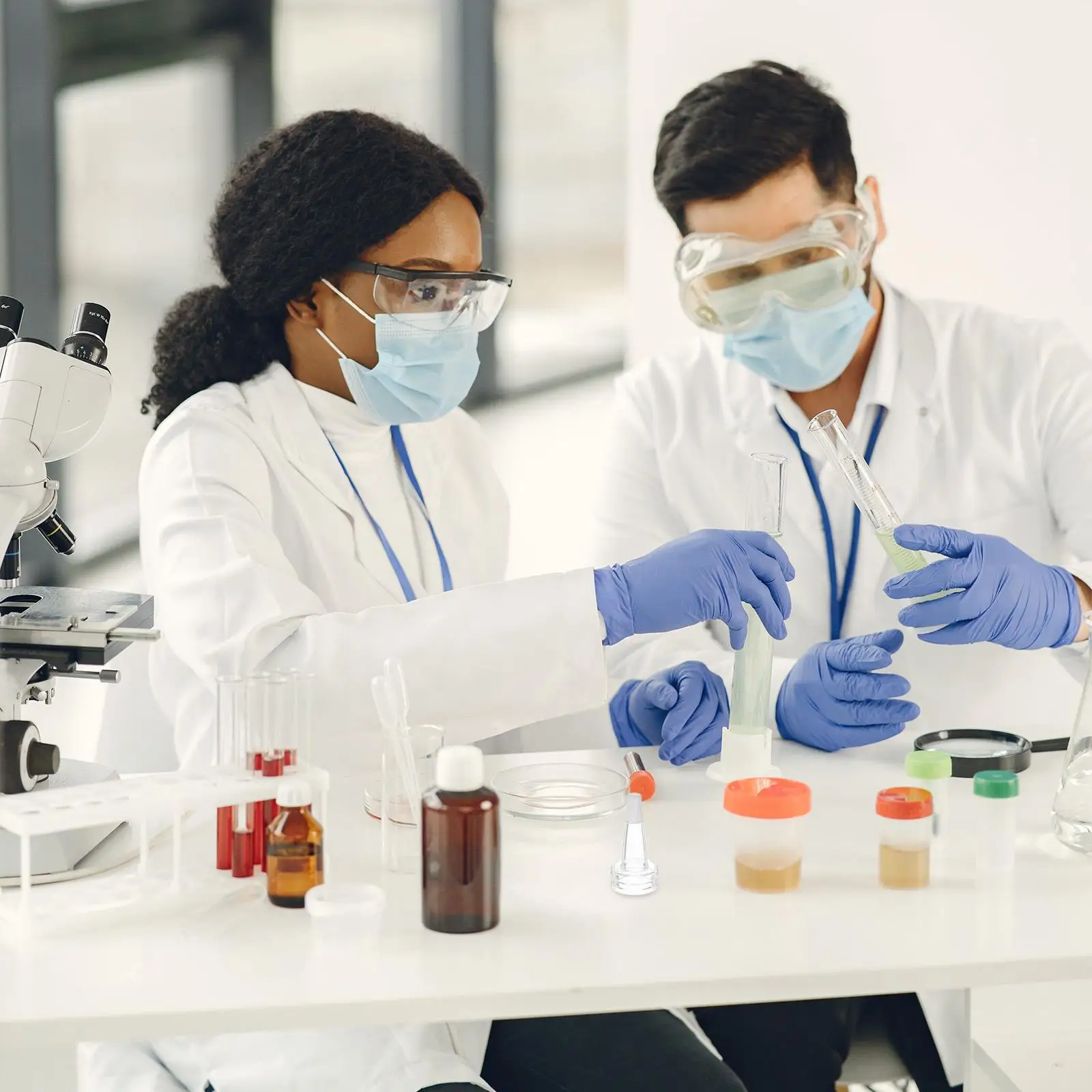 20pcs Cap Transparent Dropper Splitter Soft Tube Lab Bottle Essence Liquid Spout Clear Dispenser PVC