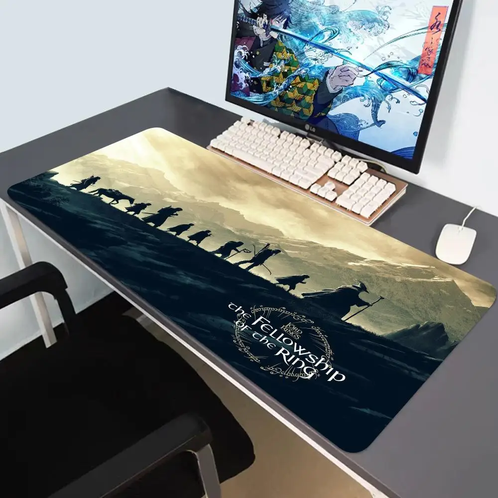 

Laptop Office Large Table Mat 900x400 Keyboard L-Lord The of the Rings Anime Game Mouse Pad XXL Laptop Office Soft Mousepad Rug
