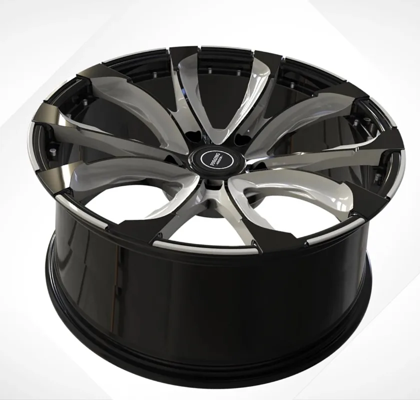 

High-End Two-Piece Forged Alloy Car Wheels 18-23 Inches Various Hole Spacings 5*108 5*114.3 5*120 5*112 98mm 25mm