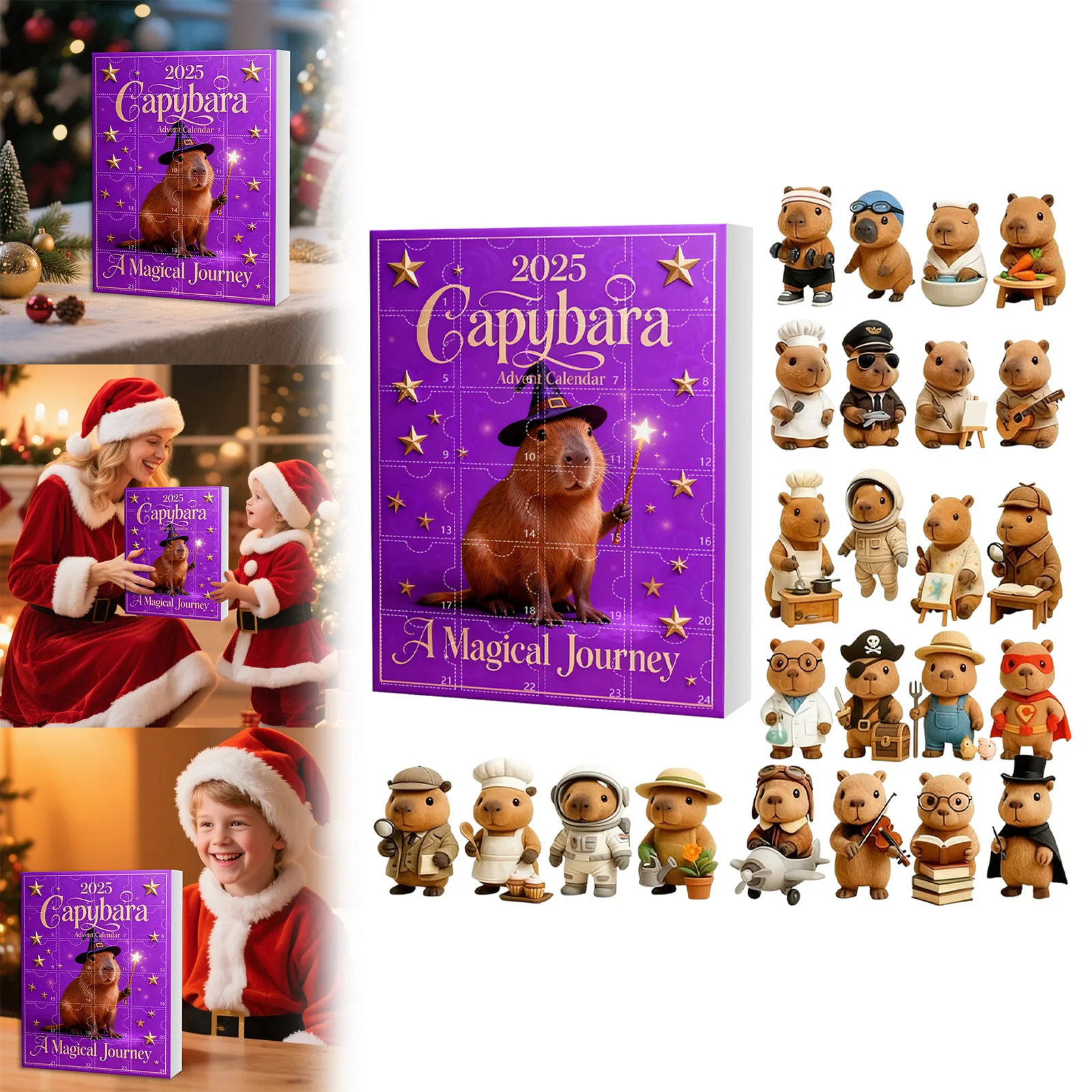 مسبار درجة الحرارة للطبخ تقويم القدوم تشريح عيد الميلاد العد التنازلي قلادة مضاءة فروع الزخرفية مع الموقت #4