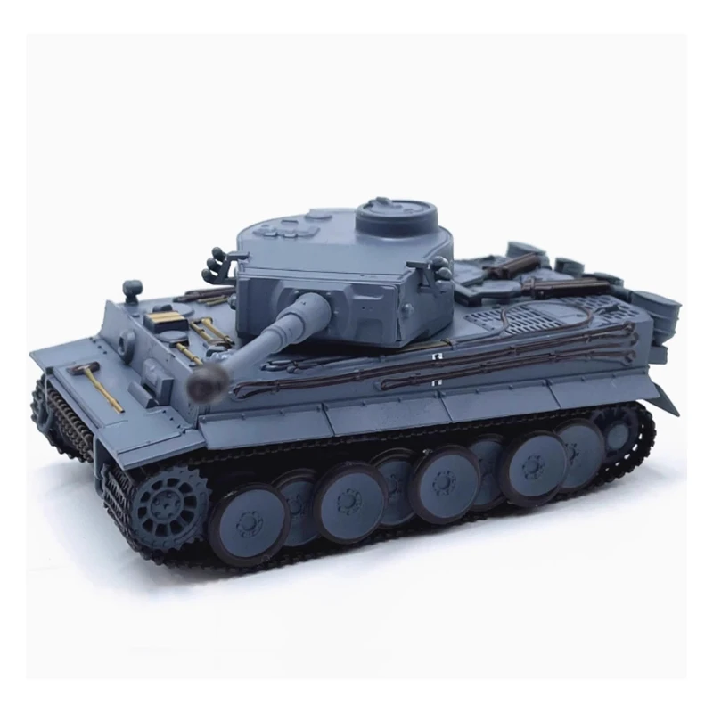 Diecast 1:72 Scale Tiger Heavy Tank Model Early Type German Grey Alloy Model Simulation Collection Decoration Gift Toys Display