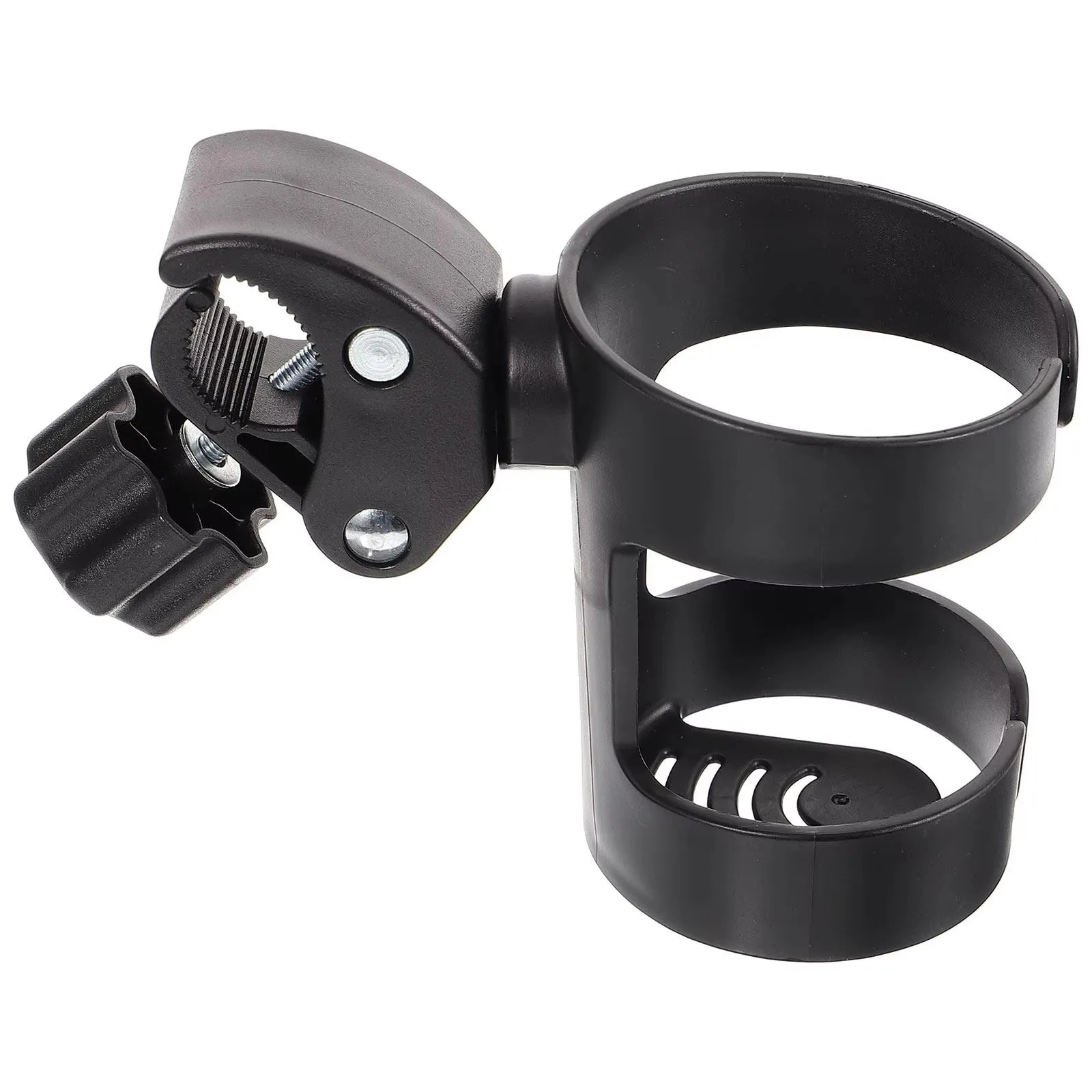 1Pcs Portable Cup Holder for Walker Universal Stroller Pram Adjustable Angle Secure Clamp System Lightweight Drink Bracket  C21