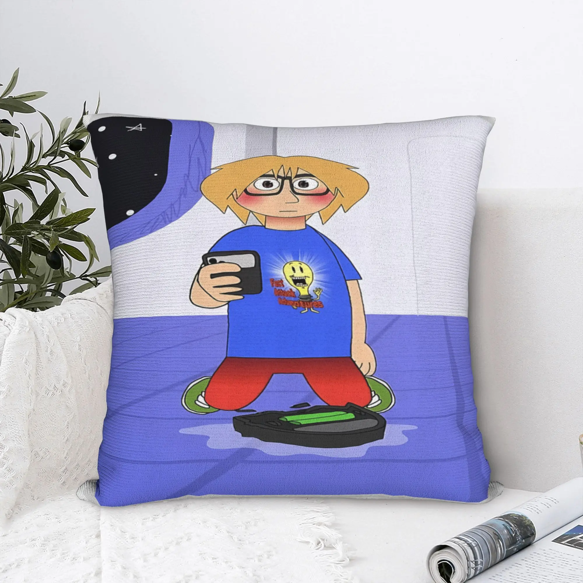 Stylish Seat F-Fact A-Attack Adventures Decor Pillowcases Stuff  Pillow Covers Zipper Multiple Sizes
