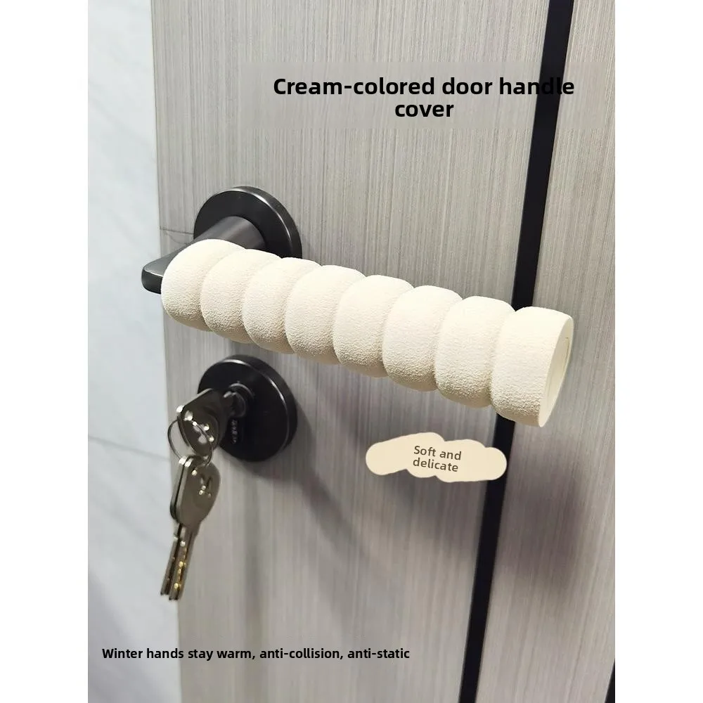 

Защитный чехол для ручки двери спальни, антистатический, для одинарной двери, универсальный, зимний, предотвращающий столкновения, Lo Pa...