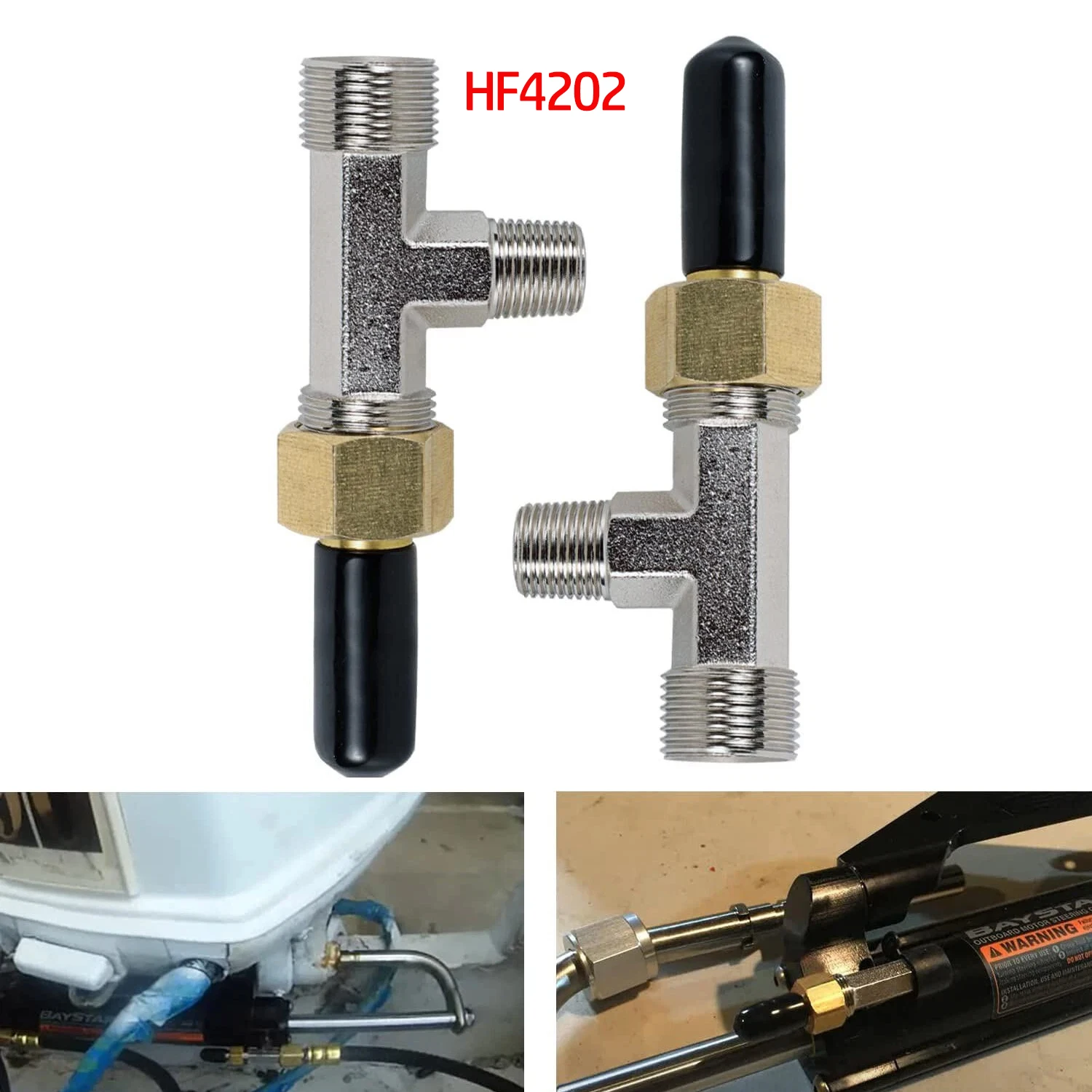 

Сменный комплект тройника для подвесного двигателя Seastar 3004.6439 HF4202, подходит для всех цилиндров Baystar (2 шт.)