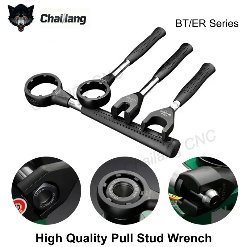 BT30 BT40 BT50 ER16 ER20 ER25 ER32 ER40UM High-End Wrench CNC Tool Wrench Pull Stud Wrench Pull Nail Removal MAZAK SK40 JIS6339