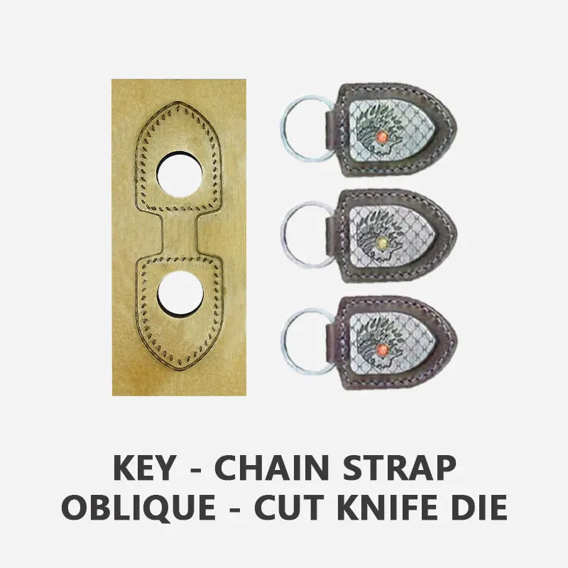 Keychain Knife Mold with Cutting Feature - Convenient Simple Durable Material Handling view 3