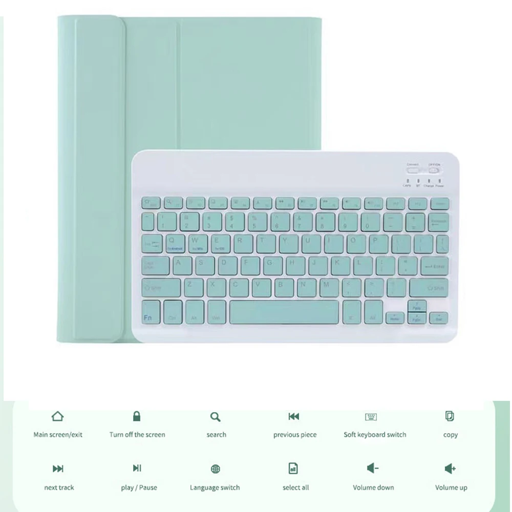 Imagem -06 - Capa de Teclado sem Fio Destacável Capa Colorida Couro Doce Magnético Xiaomi Redmi Pad se 11 Lançado 2023