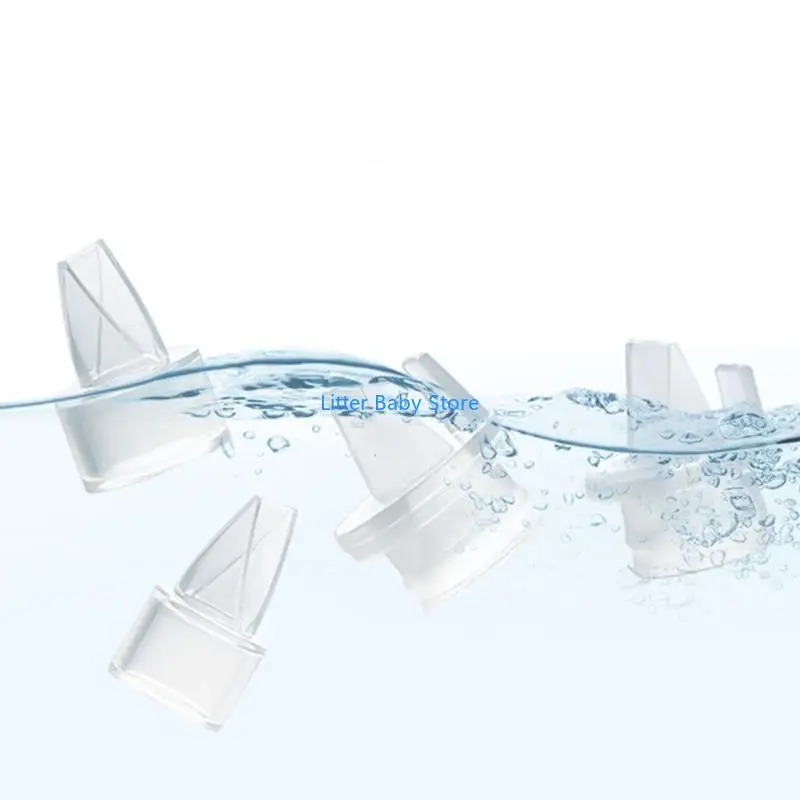 N80C صمامات منقار البط بلون ارتجاعي لحماية مضخة الثدي ملحقات الرضاعة الطبيعية منقار البط لمضخة الثدي صمام