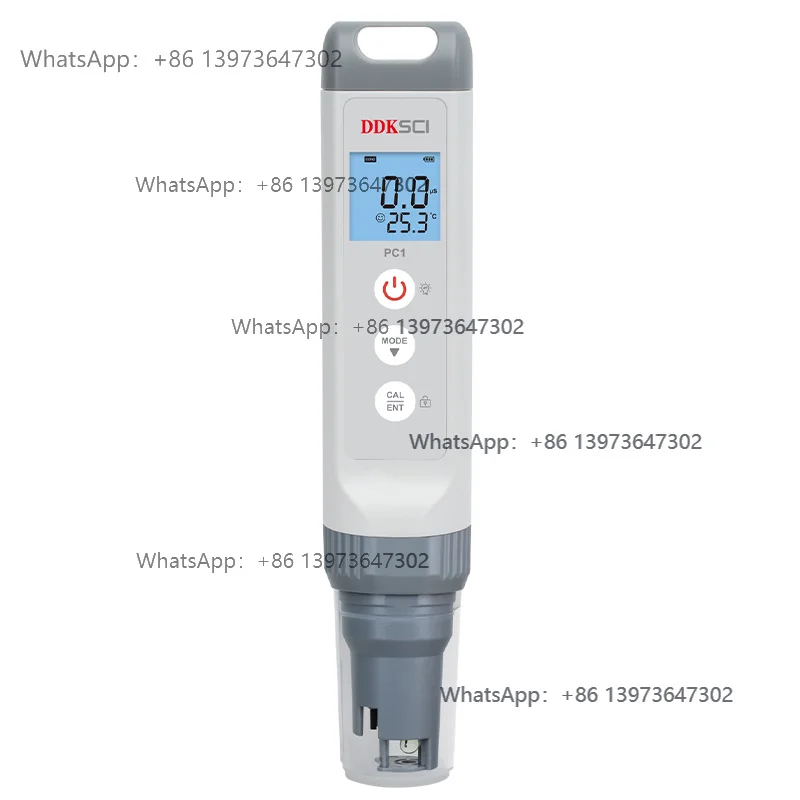 PH Conductivity TDS Salinity and Temperature   Pen-Type Multi-Parameter Water Quality Tester LL-OPC1
