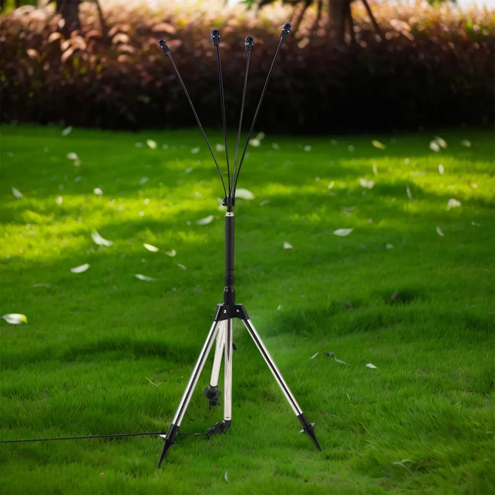 Standing Misting Cooling System Adjustable Water Mister Portable Misting Cooling System for Patio Pool Backyard Garden Watering
