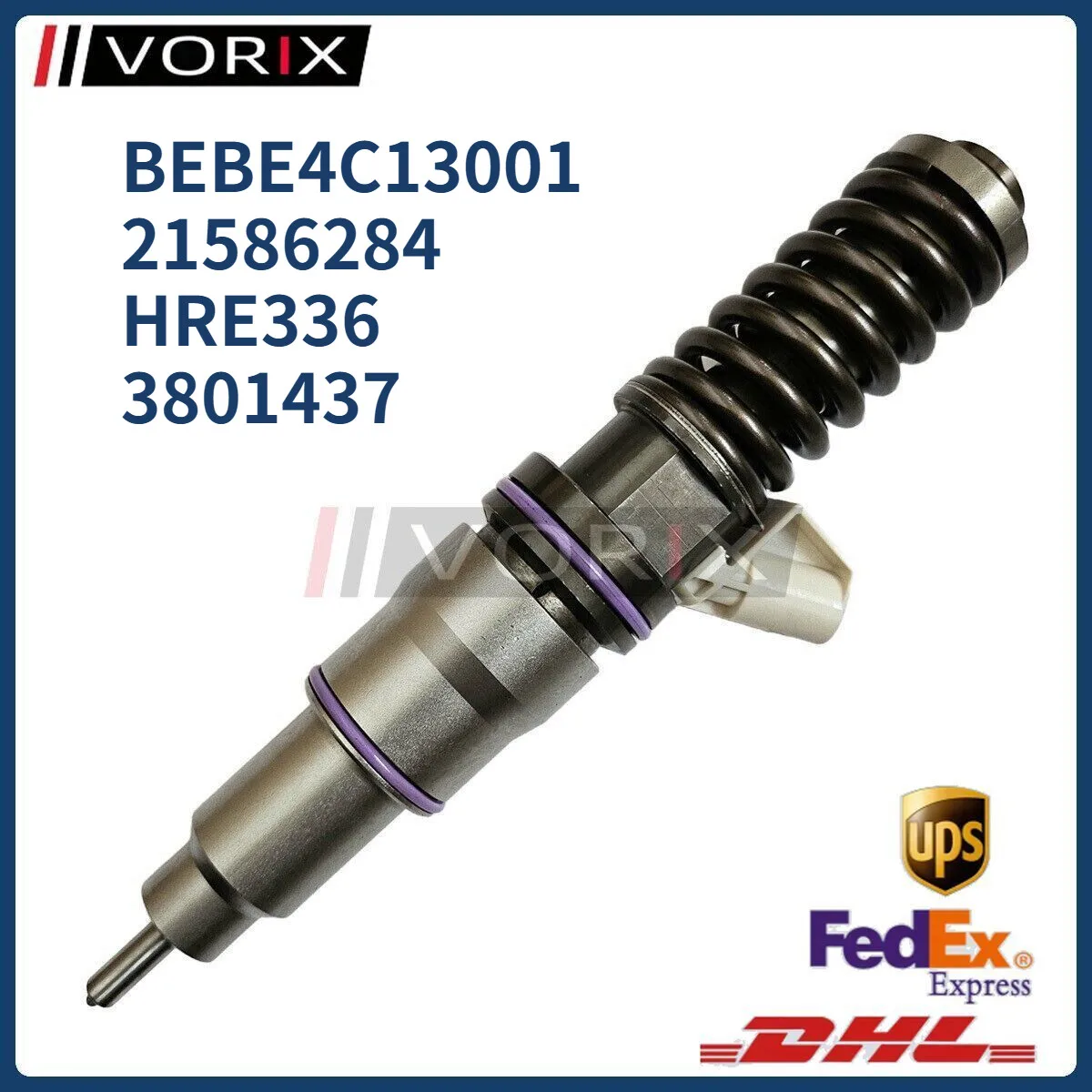 

Fuel Injector 3801437 21586284 BEBE4C13001 for Volvo D12D D9A Engine TAD943VE