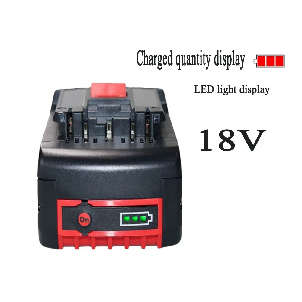 

2026 new For Bosch 18V 10Ah Rechargeable Li-ion Battery ,Compatible Electric Drill BAT609, BAT609G, BAT618, BAT618G, BAT614