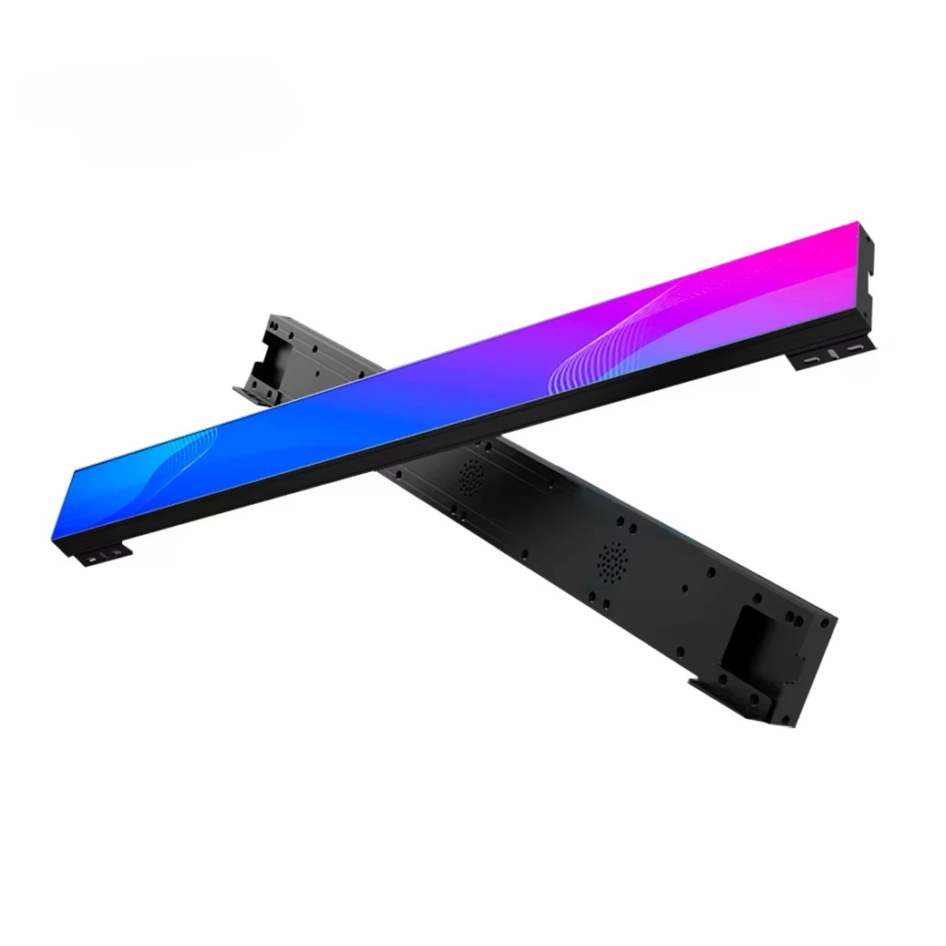 Supermarket shelf energy-saving digital display cluster control
