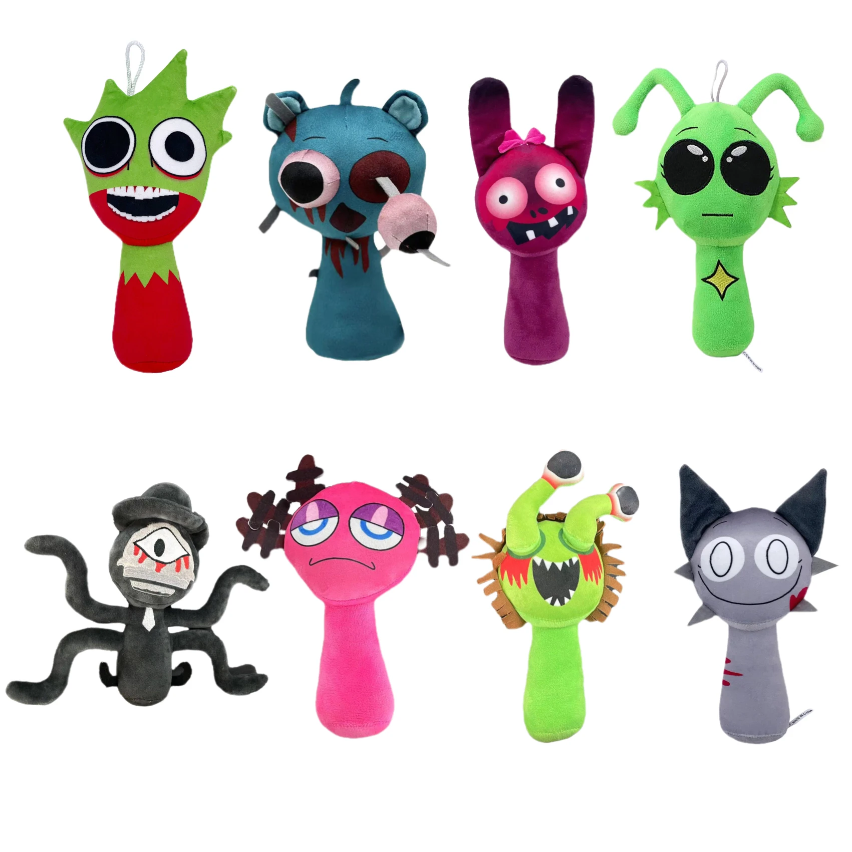 New Sprunki Plush Game Deamond Dr. Harrison Qurst Wenda Gray Soft Doll Peripherals Cute Birthday Gift Toys Game Kids