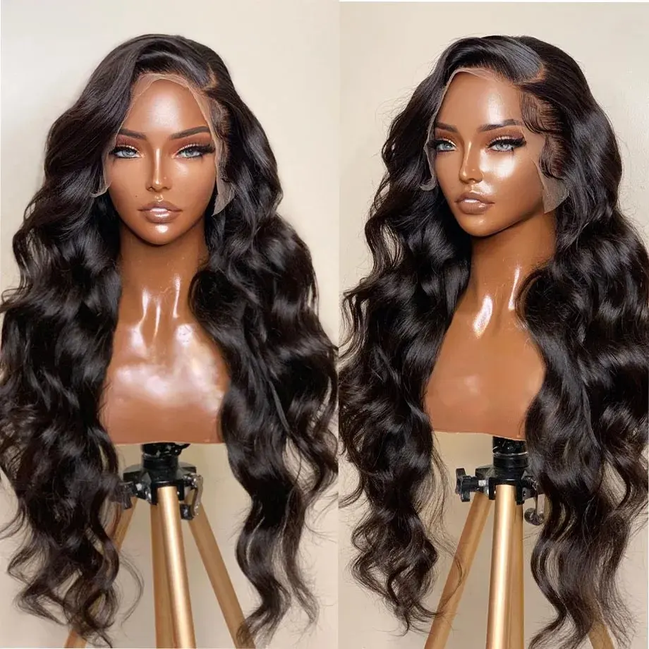 Melodie Body Wave 150 Density 20 inch 13X6 HD Human Hair Lace Frontal Wig Glueless Water Wave 13X4 Front Brazilian For Women