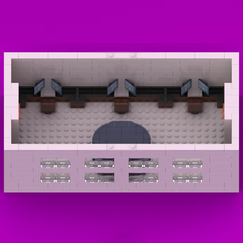 مشاهد الشوارع الشهيرة Moc قوالب بناء نموذج برج وحدات كتل التكنولوجيا عيد الميلاد لتقوم بها بنفسك لعبة هدايا البناء