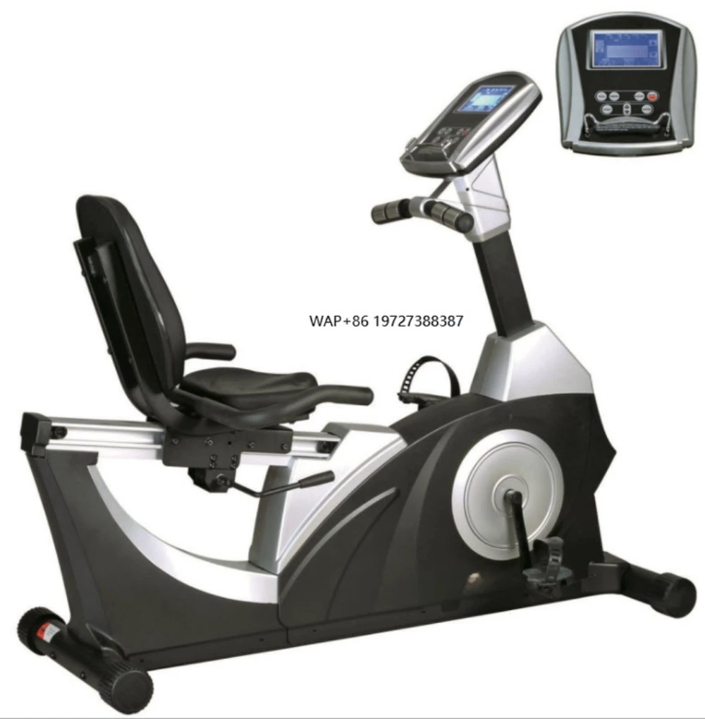 

Коммерческий тренажер для тренажерного зала, кардио-магнитное управление, горизонтальный велотренажер, лежачий велосипед
