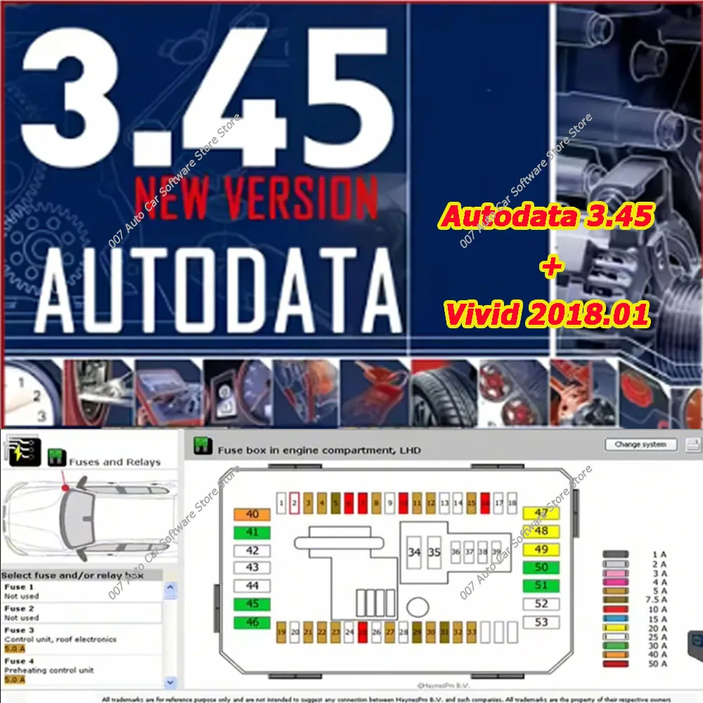 

3.45AutoData Car Software with Vivid Workshop Data Atris-Stakis Technik 2018.01V Multi-Language Support for Polish And Spanish