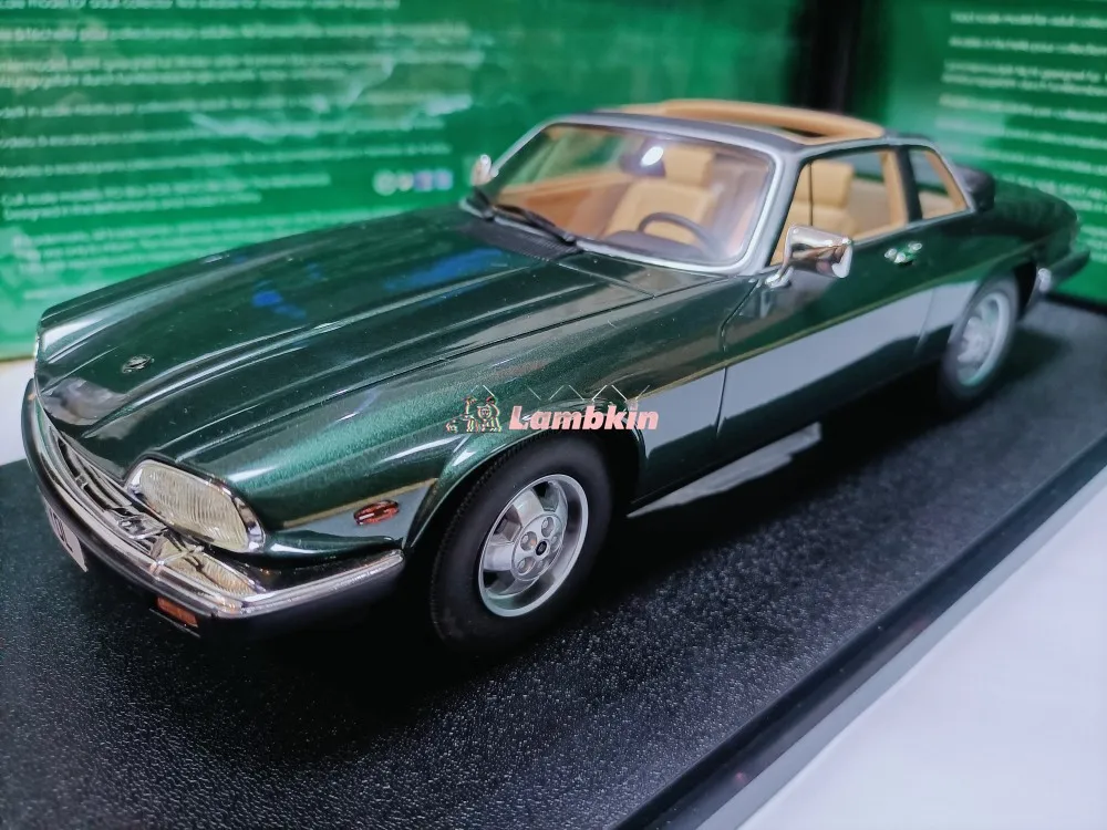 Cult 1:18 For Jaguar XJ-SC 1983 Metallic Green Coupe Model collectible miniature car model