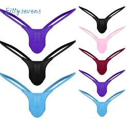 Seamless Men'S Solid G-Strings Open Back Mens Low Waist Underpants Low Rise Briefs G-String Summer Thong Underwear