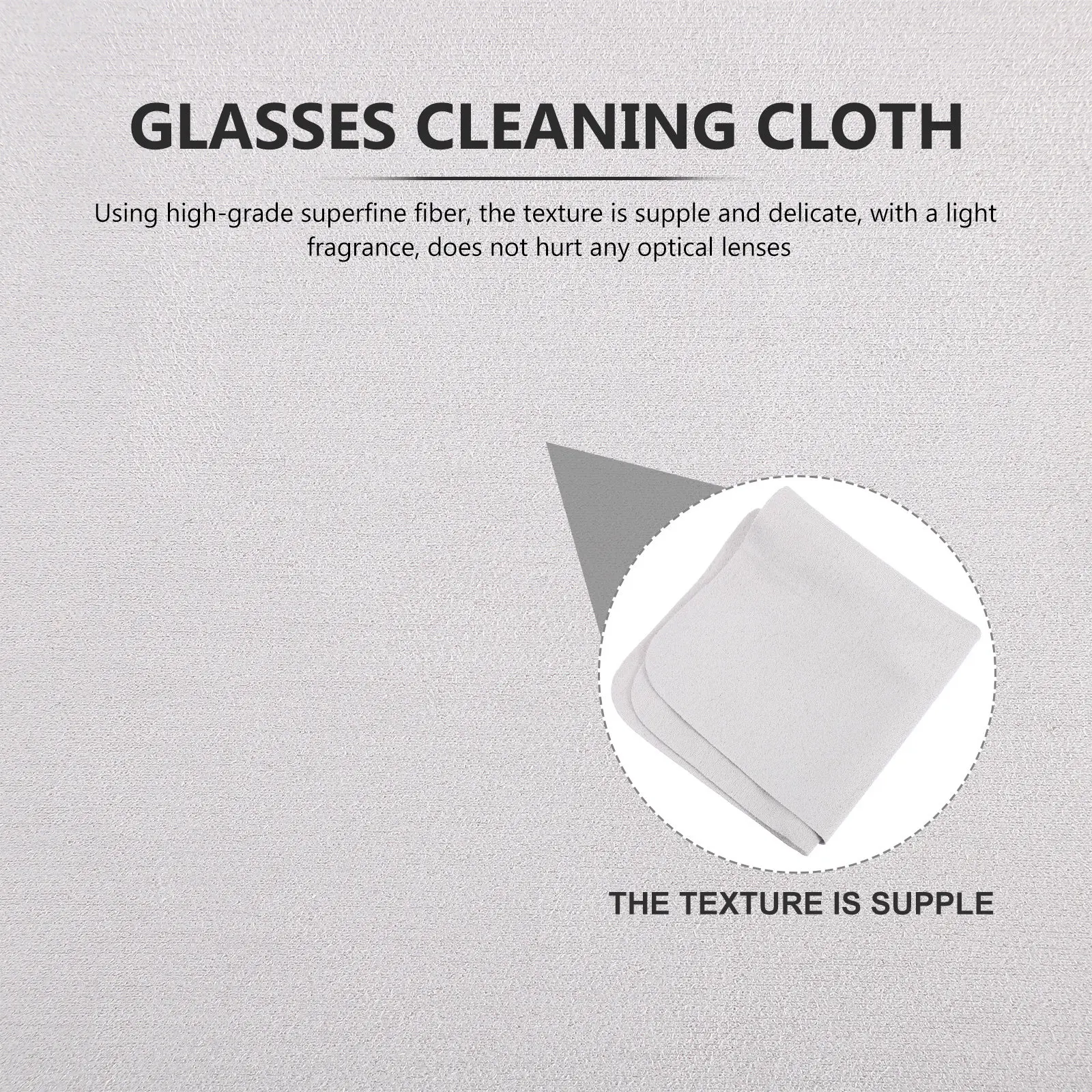 5Pcs Eye Glass Cleaning Wipes – Scratch-Free, Smooth Edge for Glasses, Phone, Camera, Monitor, Tablet & TV