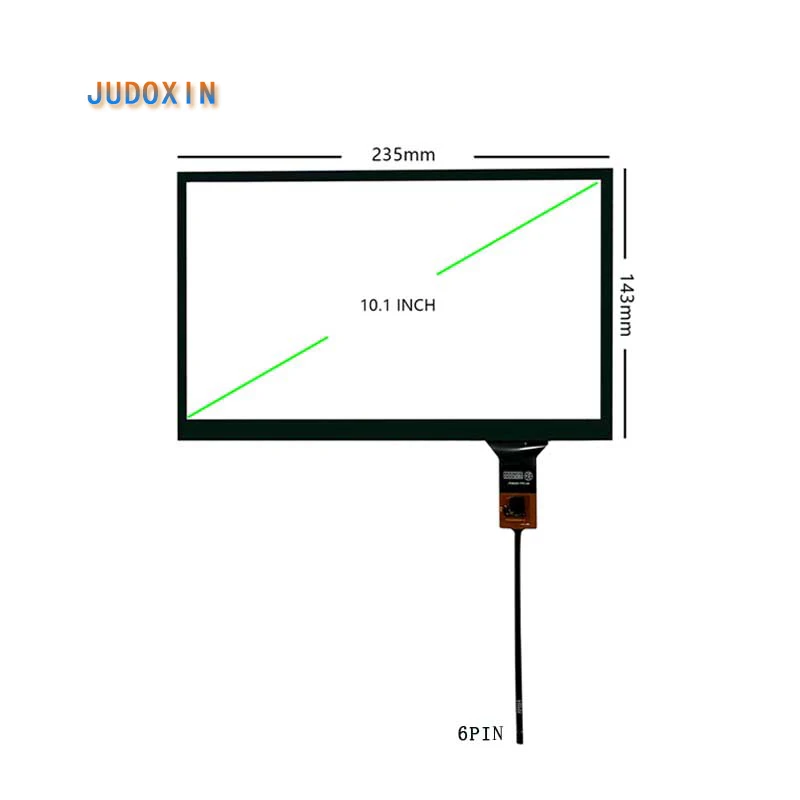 

10.1 Inch I2C 6 PIN GT911 Touch Screen Panel For car Navigation XY-PG9020-FPC-A5