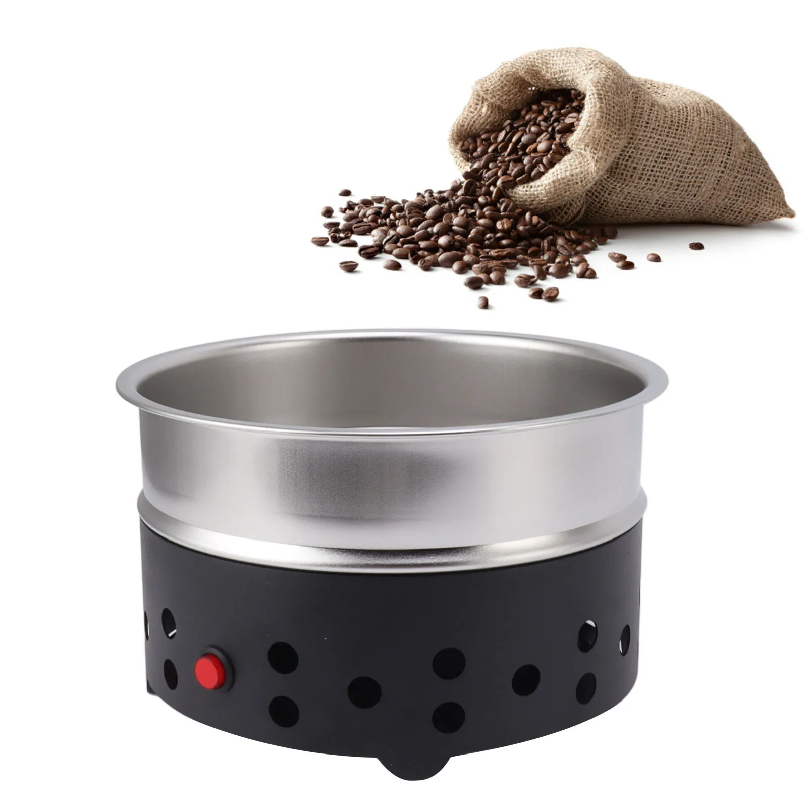 Electric Coffee Roaster Coffee Bean Cooler 5mm Stainless Steel Electric Coffee Roasting Cooling Machine 110‑220V