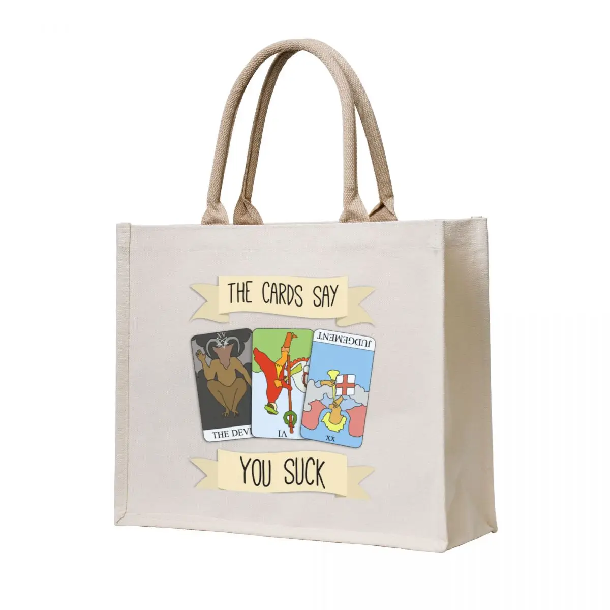 

The Cards Say You Suck Tote Bag the tote bag hand bag ladies Custom Women's beach bags