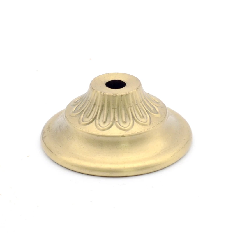 Brass Hardware Metal Cover Cap Pure Copper Lamp Body Decorative Cover Cap for Ceramic Lamp Chandelier Modern LED Lamp Decoration