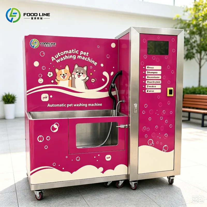 Hot Sale Self Service Dog Washing Station High-end Electric Stainless Steel Pet Washing Machine FL Customized