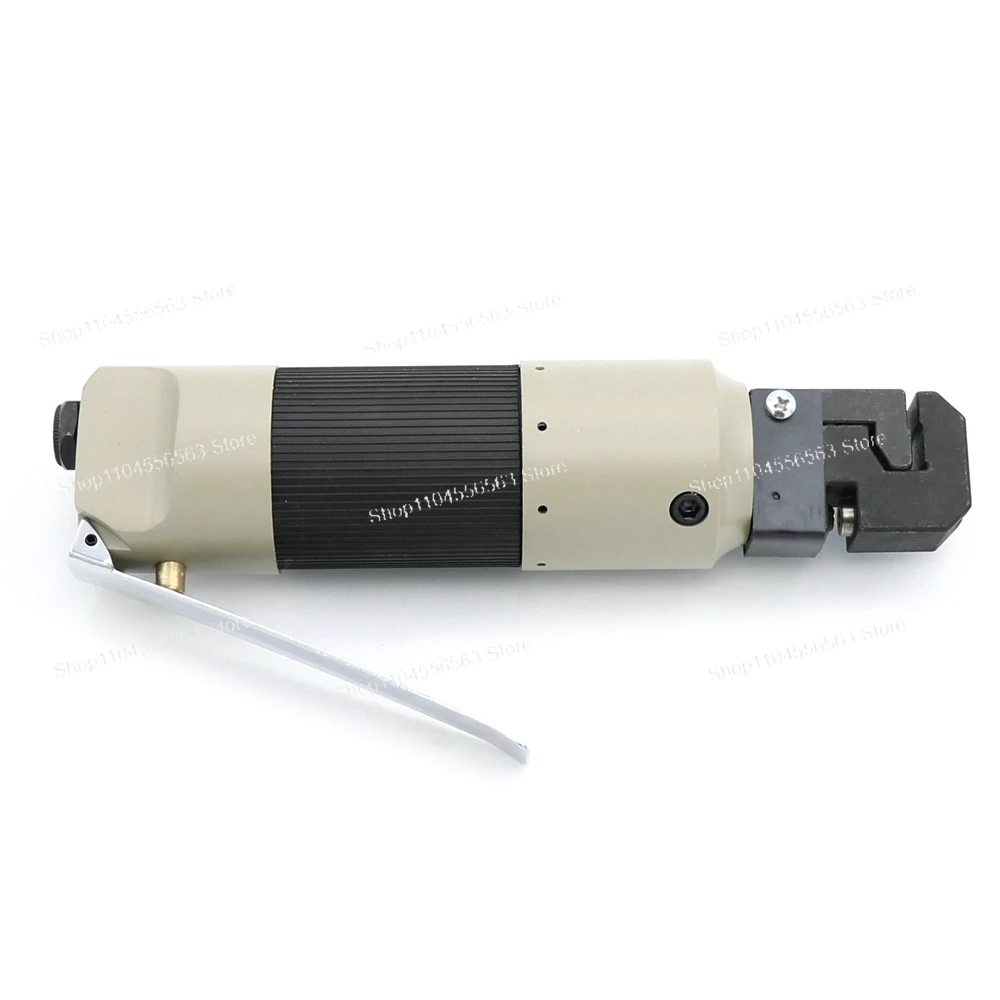 Pneumatic Punch & Fold Two-Way Tool Head with Quick-Release Bayonet for Air Tool Folding & Drilling Operations