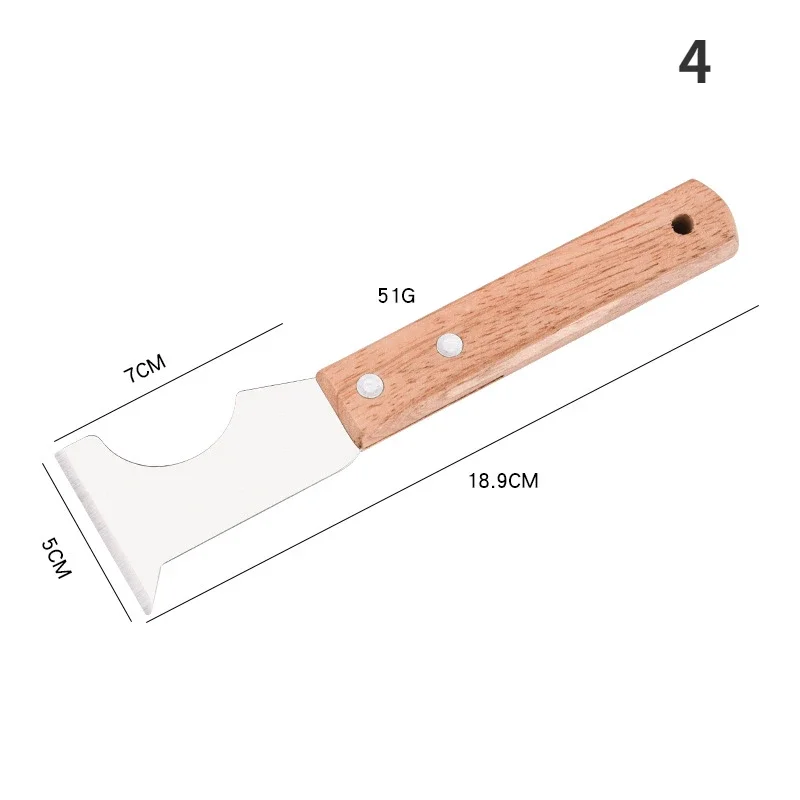 Espátula de acero inoxidable para enyesado de paneles de yeso, herramienta de raspado, cuchillo de masilla, pala de yeso, espátula de limpieza,