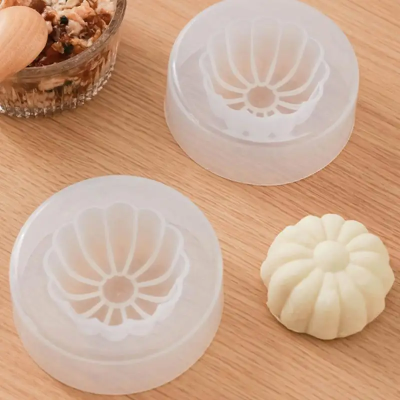 Chinese Baozi Mold Pastry Pie Dumpling Maker Steamed Stuffed Bun Making Mould Bun Makers Kitchen Gadgets Baking Pastry Tool