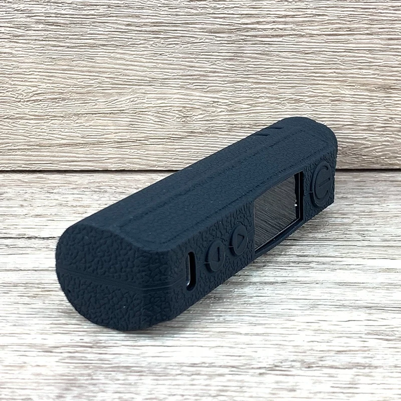 حافظة من السيليكون لهاتف VooPoo Drag H80S مع حبل دانتيل مجاني وغطاء جلدي ناعم من المطاط