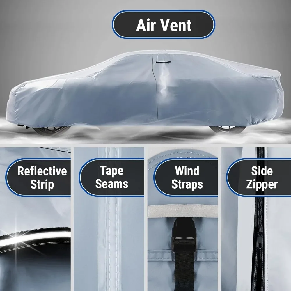 غطاء سيارة مقاوم للماء شديد التحمل لسلسلة 1966-1976 BMW 2002 للحماية من جميع الأحوال الجوية حسب الطلب