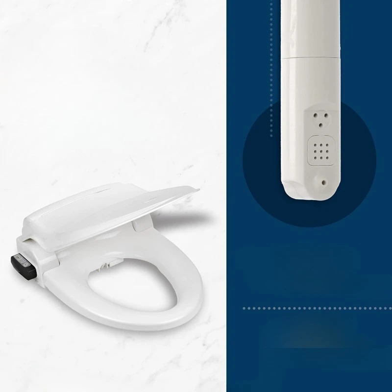 مقعد مرحاض بيديت كهربائي BB1000، ماء دافئ مع مجفف هواء، مقعد ساخن مع غطاء إغلاق بطيء، جهاز تحكم عن بعد #3