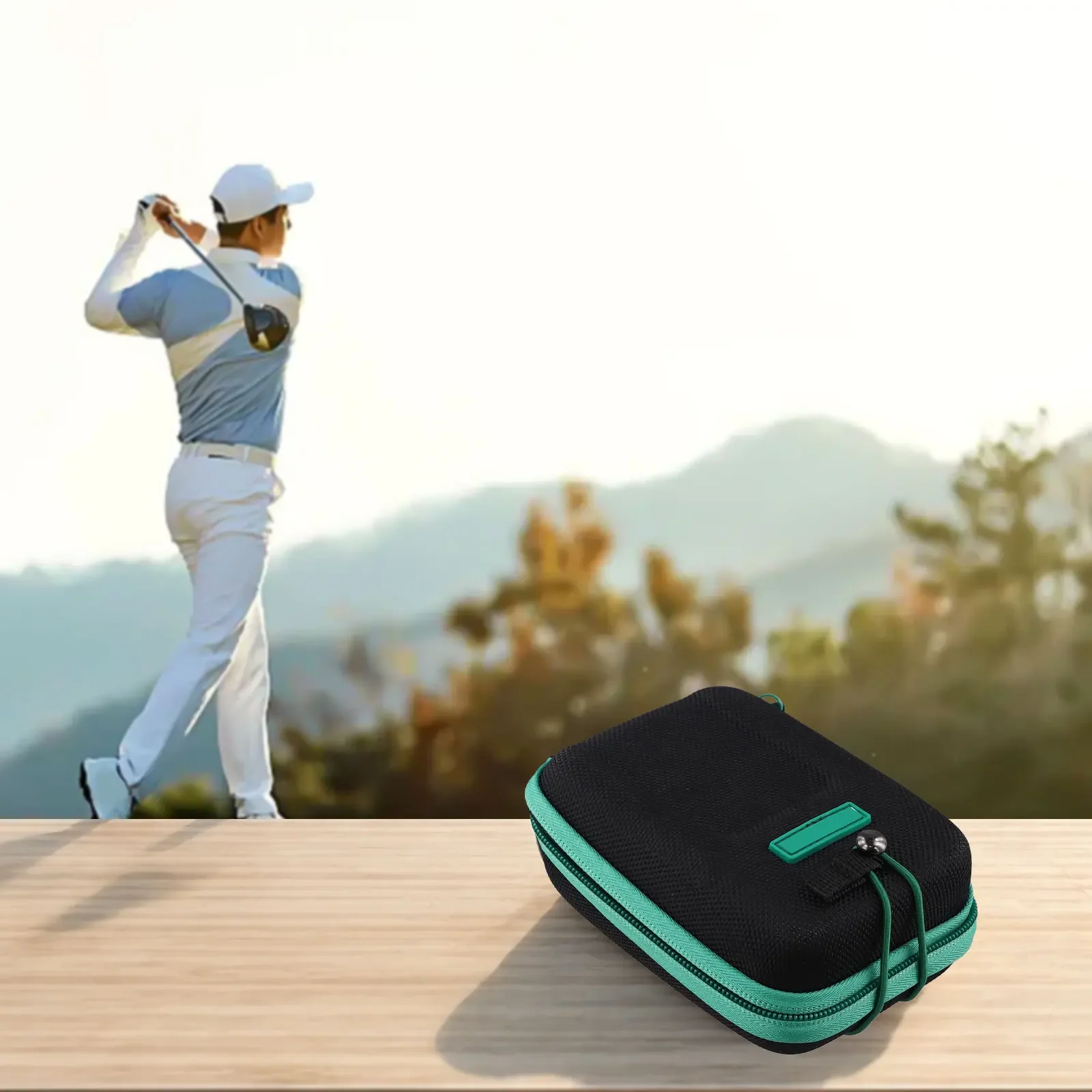 

Сумка для дальномера для игры в гольф, ткань для переноски на открытом воздухе, многоцелевая сумка из ЭВА для охоты, не деформирующаяся, износостойкая камера 93 г