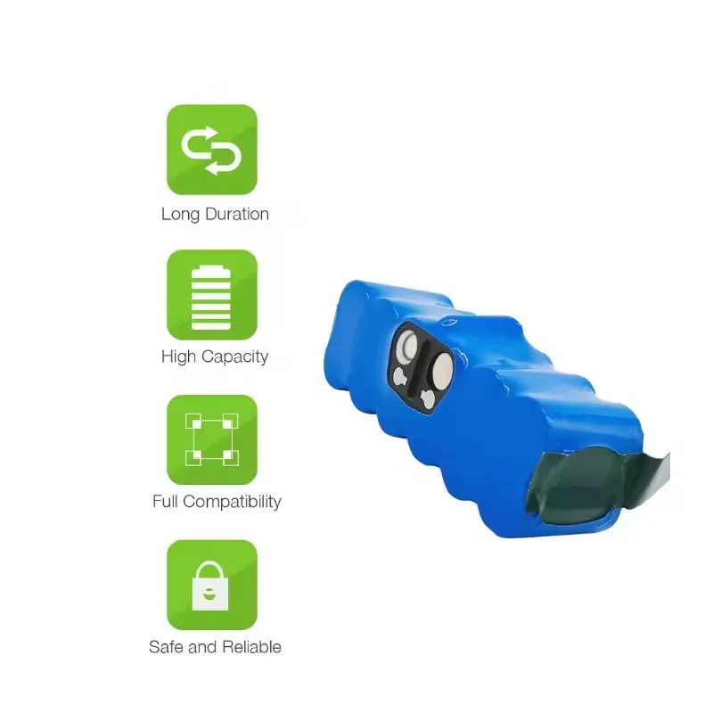 12800mAh 14.4V استبدال ni-mh بطارية lpega ل iRobot Roomba 500 600 700 800 سلسلة رومبا 530 555 560 581 620 650 760 880 #4