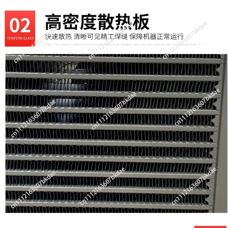 AH1012 Hydraulic Air‑Cooled Radiator, Tube‑Type Heat Exchanger, Replacement Spare Part For Construction Machinery Equipment