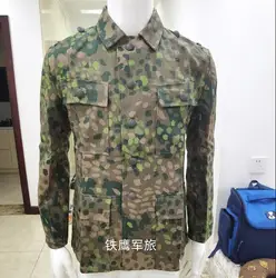 German Peas Camo Men Jacket Camouflage Archon Coat DOT44 Spring Tops Vintage
