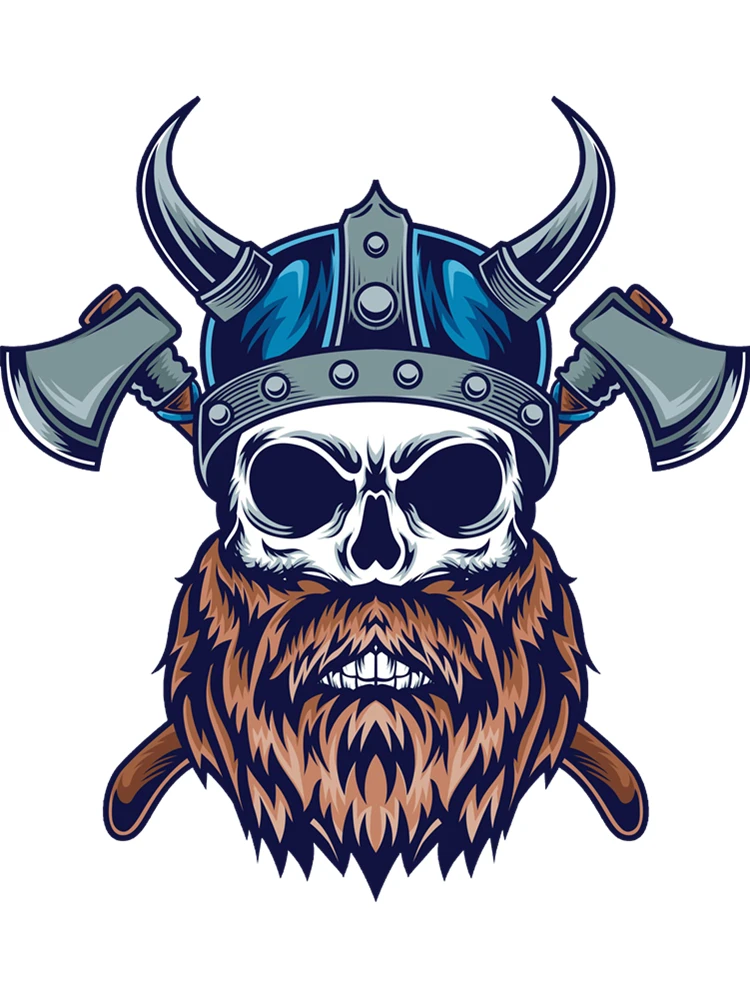 RuleMylife  Pirate Skull Car Motorcycle Vinyl Waterproof Stickers Decal Accessories Decoration